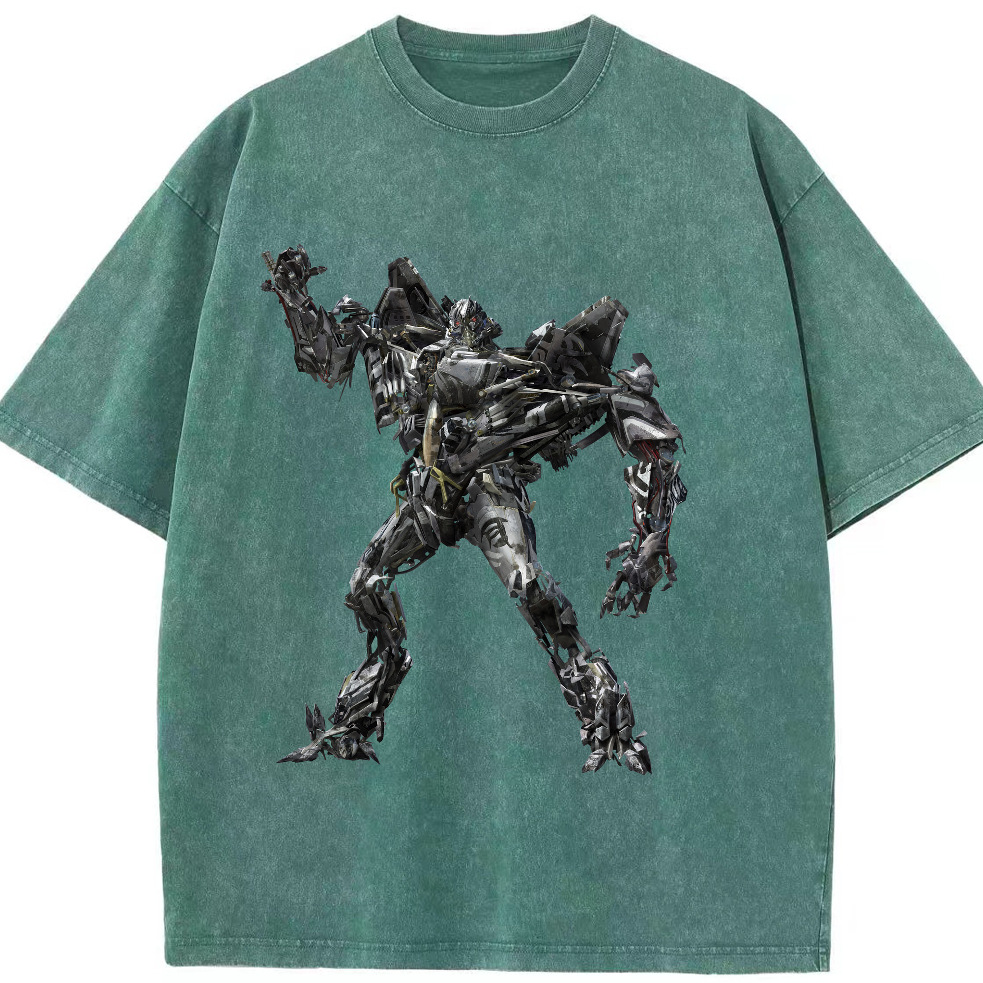 （画像用） Transformers トランスフォーマー 綿100% ヴィンテージ風 半袖Tシャツ（フロントプリント）